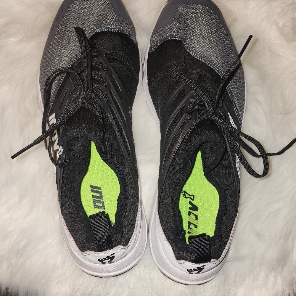 Inov-8 Black and Gray Athletic Shoes - Picture 5 of 8